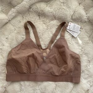 lululemon athletica Mesh Bralette in Dusty Rose Brown
